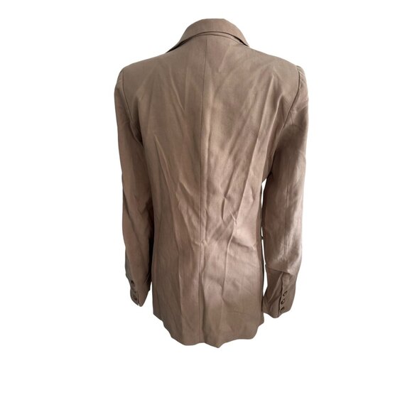 REFORMATION Tan Casual Blazer Jacket Size Medium - Picture 6 of 9